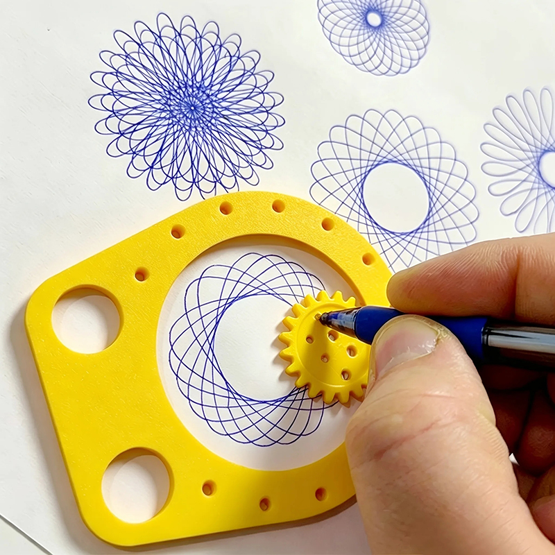 Geometry Spirograph Drawing St - огляд і ціна Kids Education Template