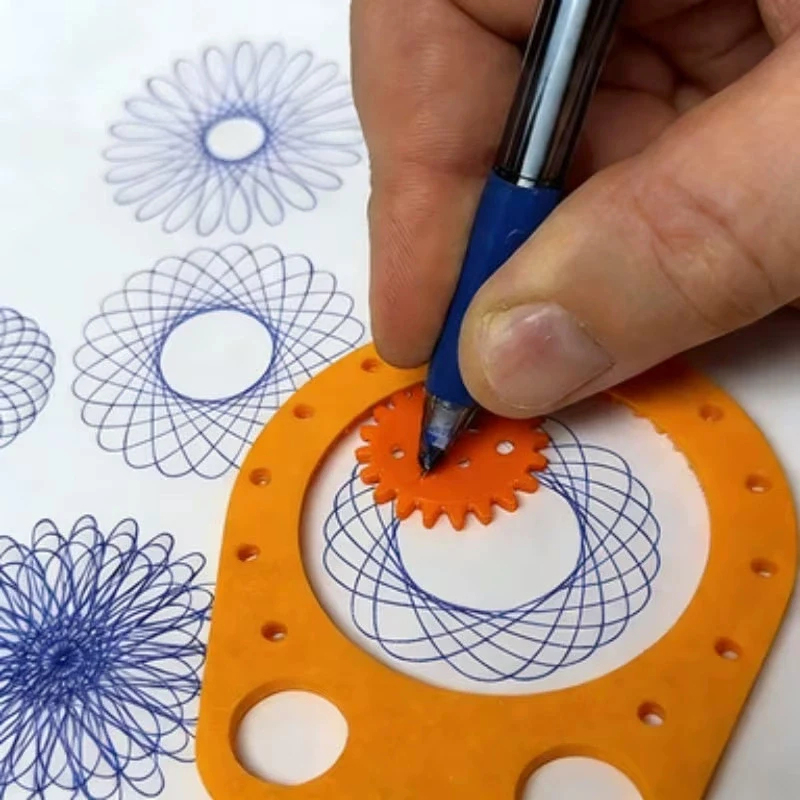 Geometry Spirograph Drawing St - огляд і ціна Kids Education Template