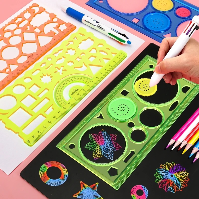 Geometry Spirograph Drawing St - огляд і ціна Kids Education Template
