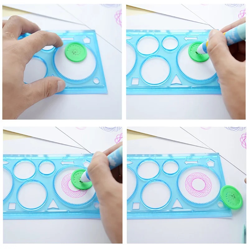 Geometry Spirograph Drawing St - огляд і ціна Kids Education Template