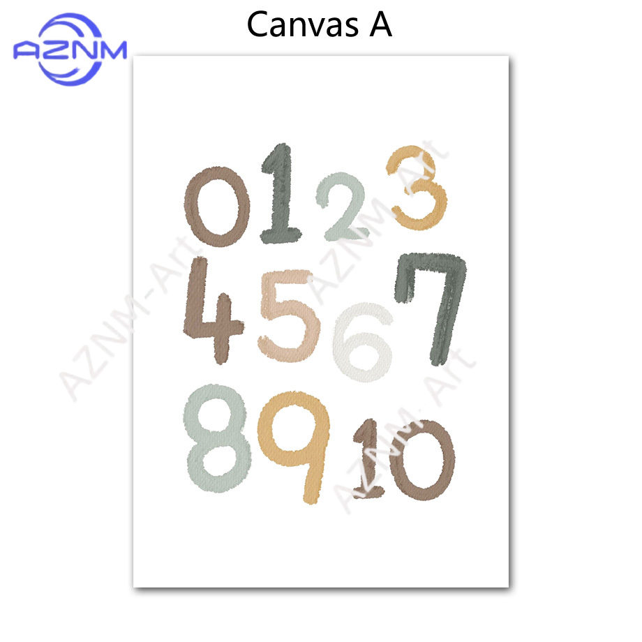 1/2pcs Education Learning Numb - огляд і ціна Kids Education Wallpaper