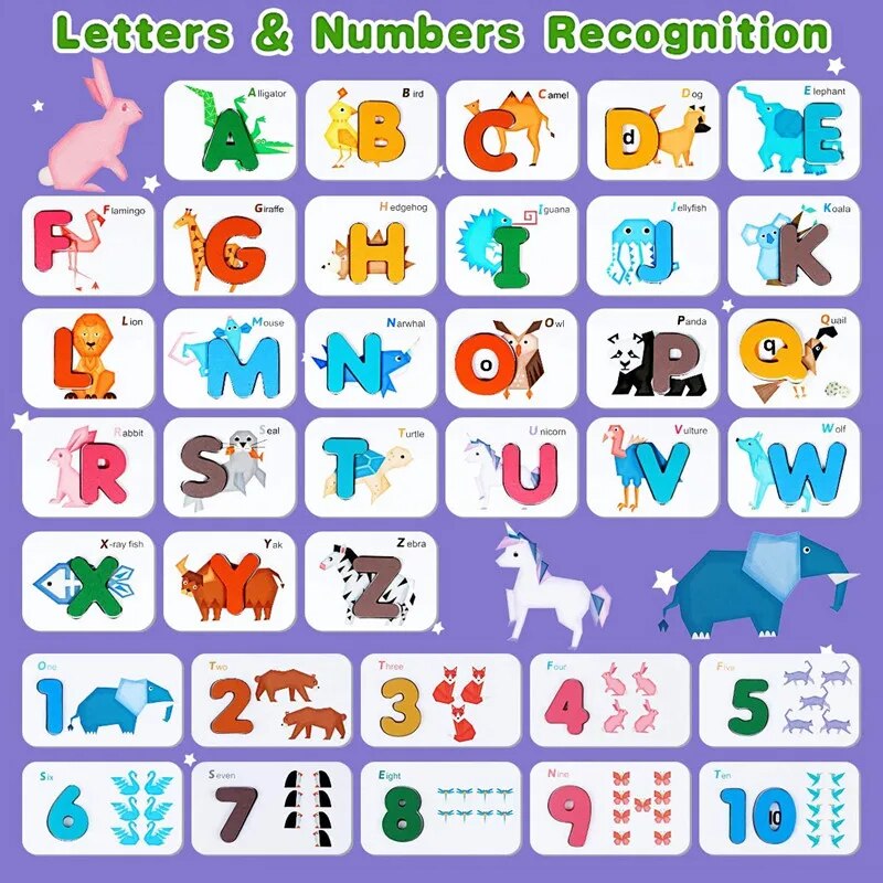 Montessori Alphabet Numbers Fl - огляд і ціна Flash Card Alphabet