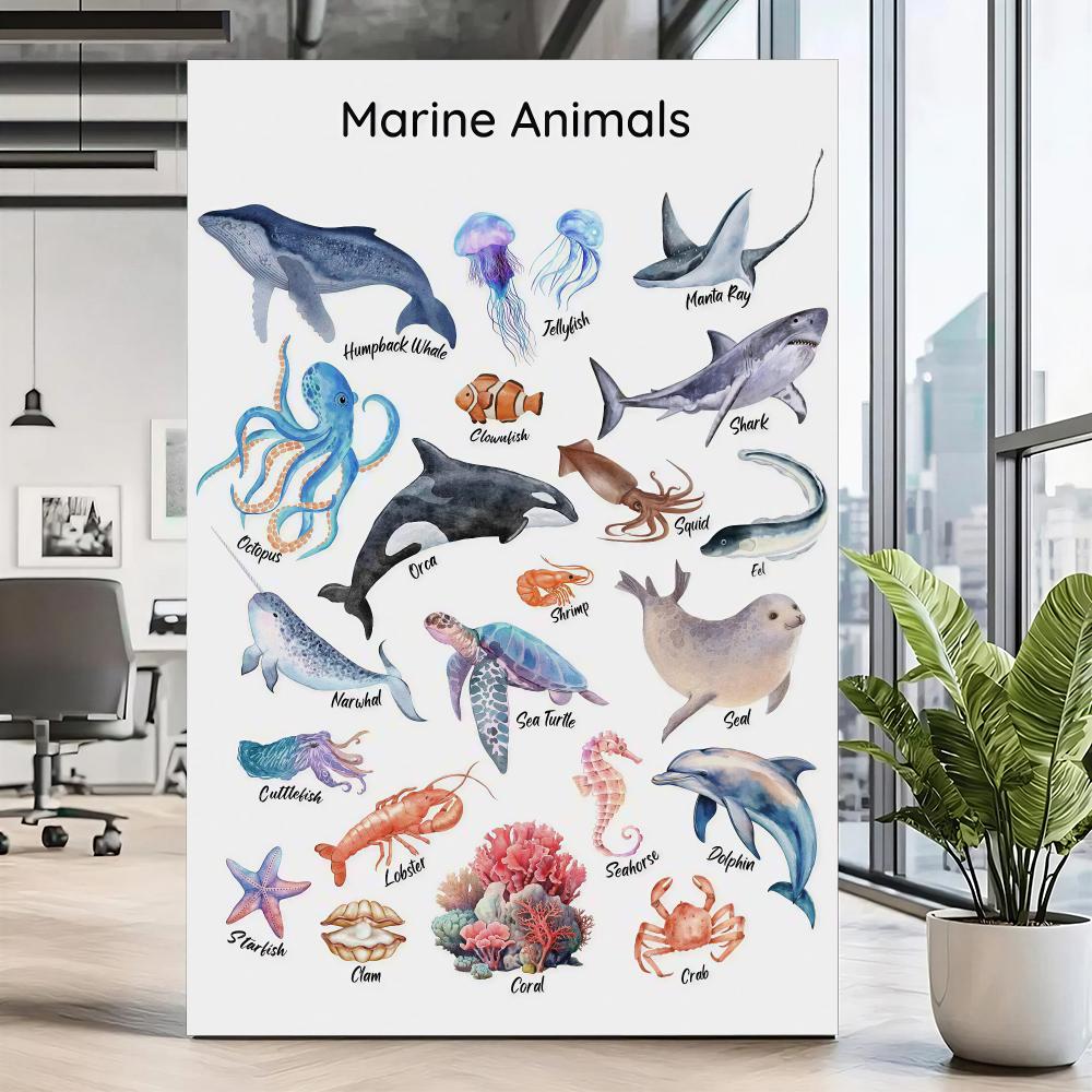 Educational Animals HD Wall Ar - огляд і ціна Kids Education Wallpaper