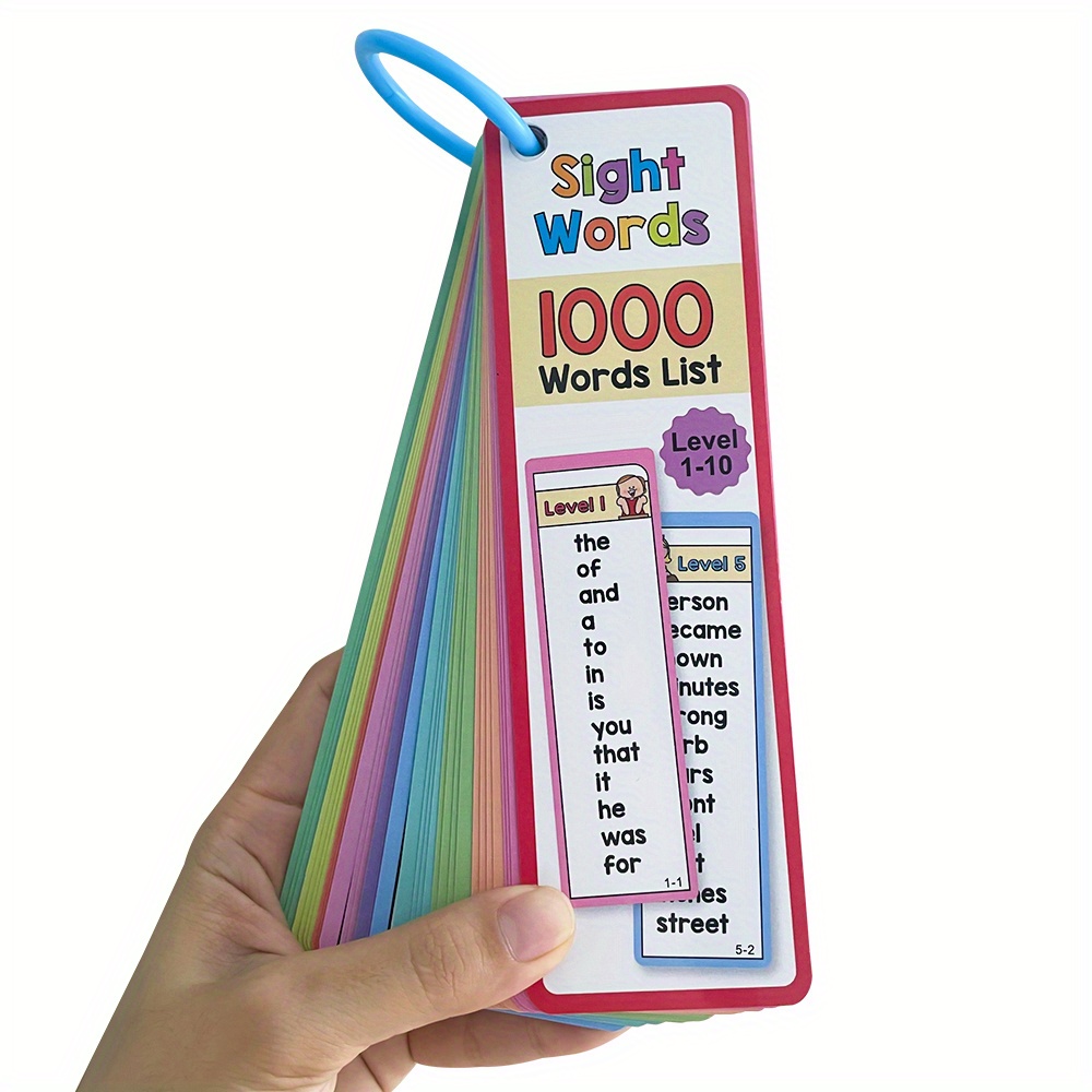 1000 Sight Words List English  - огляд і ціна Flash Card Alphabet