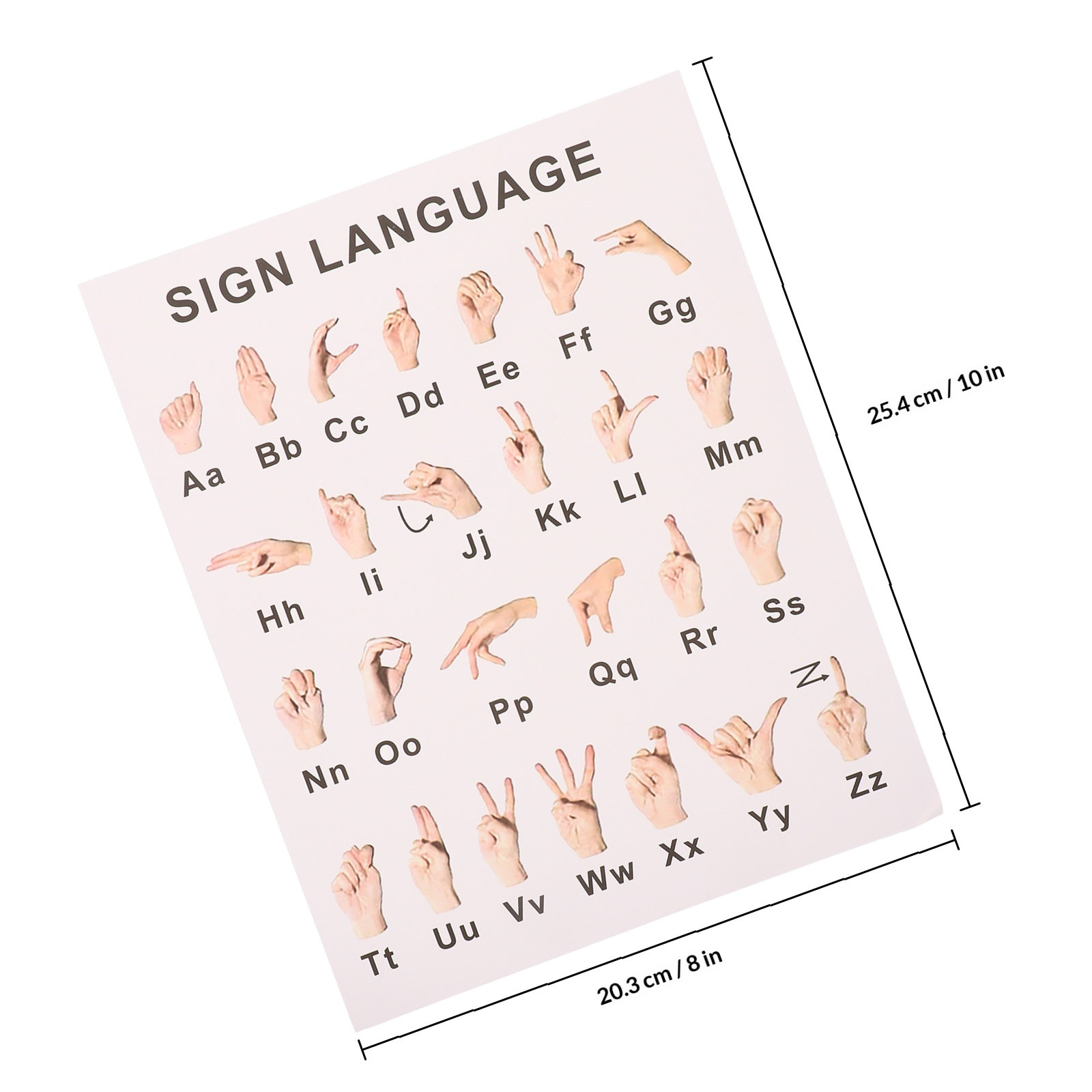 8Sheets Educational Gesture La - огляд і ціна Kids Education Wallpaper