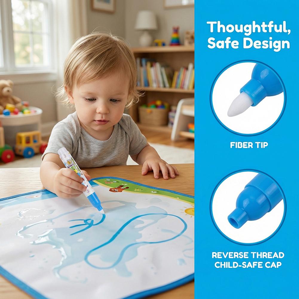 Magic Water Paintbrush for Kid - огляд і ціна Kids Education Tips