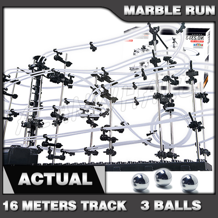 1600cm Rail Level 3 Marble Run - огляд і ціна Kinetic Kids Education