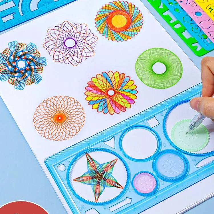 Geometry Spirograph Drawing St - огляд і ціна Kids Education Template