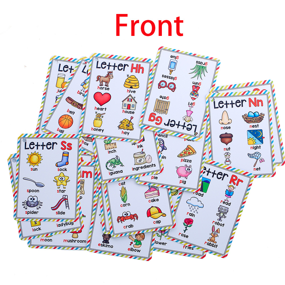 Bview Art English 26 Letters A - огляд і ціна Flash Card Alphabet