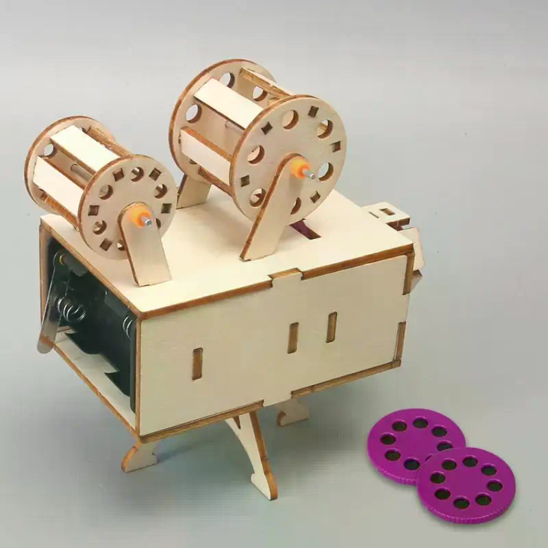 Wooden Film Projector DIY Scie - огляд і ціна Kids Education Film