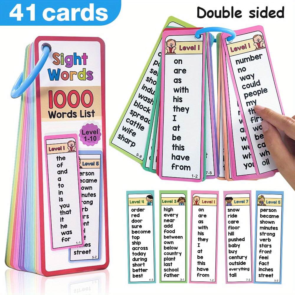 1000 Sight Words Flash Cards f - огляд і ціна Flash Card Alphabet