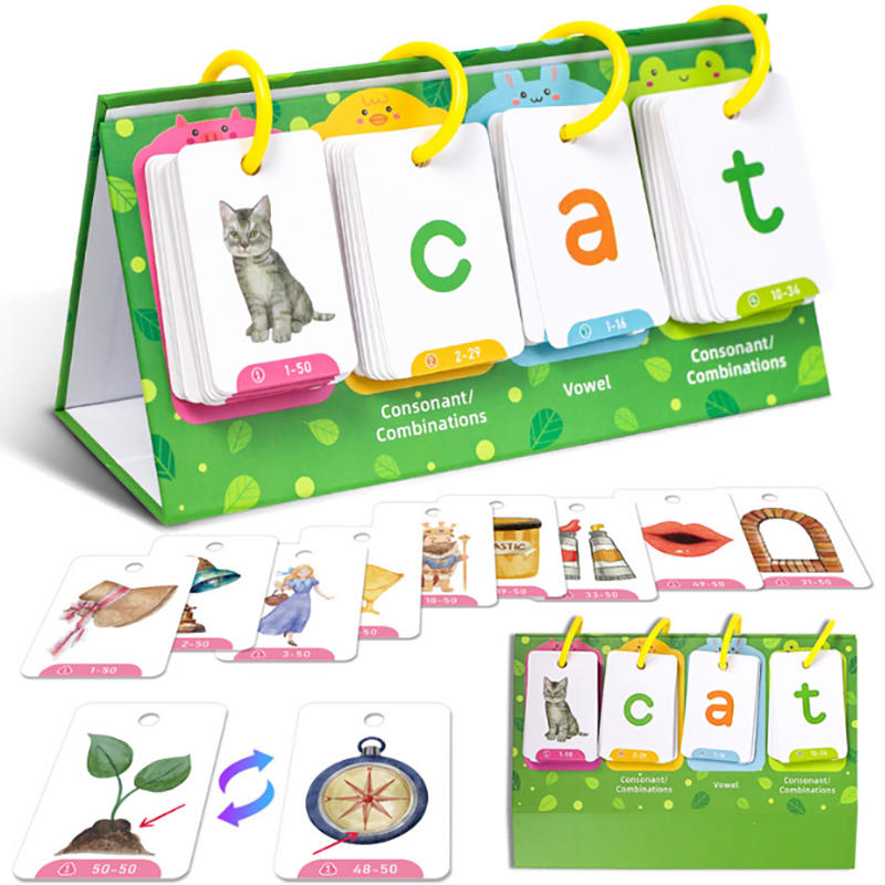 Kids CVC Words Flashcards Phon - огляд і ціна Kids Education Charts