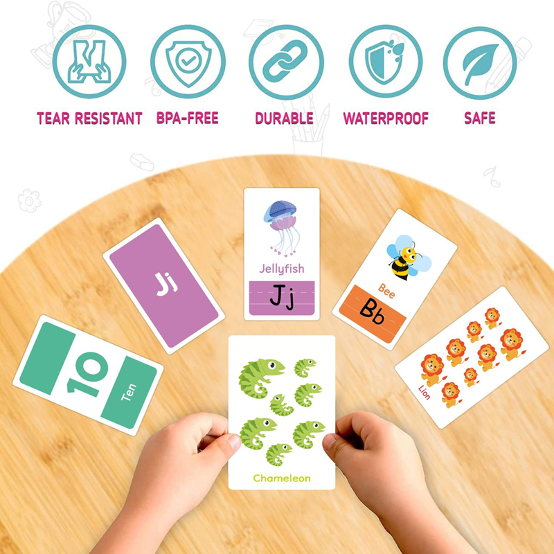 58PCS Flash Cards 26 Alphabet  - огляд і ціна Flash Card Alphabet