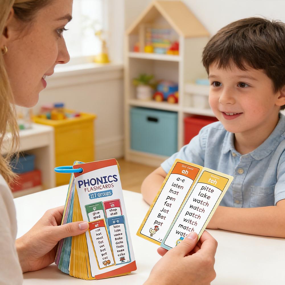 117 Groups Phonics Flashcards  - огляд і ціна Flash Card Alphabet