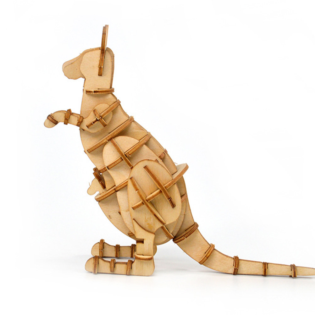 3D Kangaroo Wooden Puzzle Hand - огляд і ціна Kangaroo Kids Education