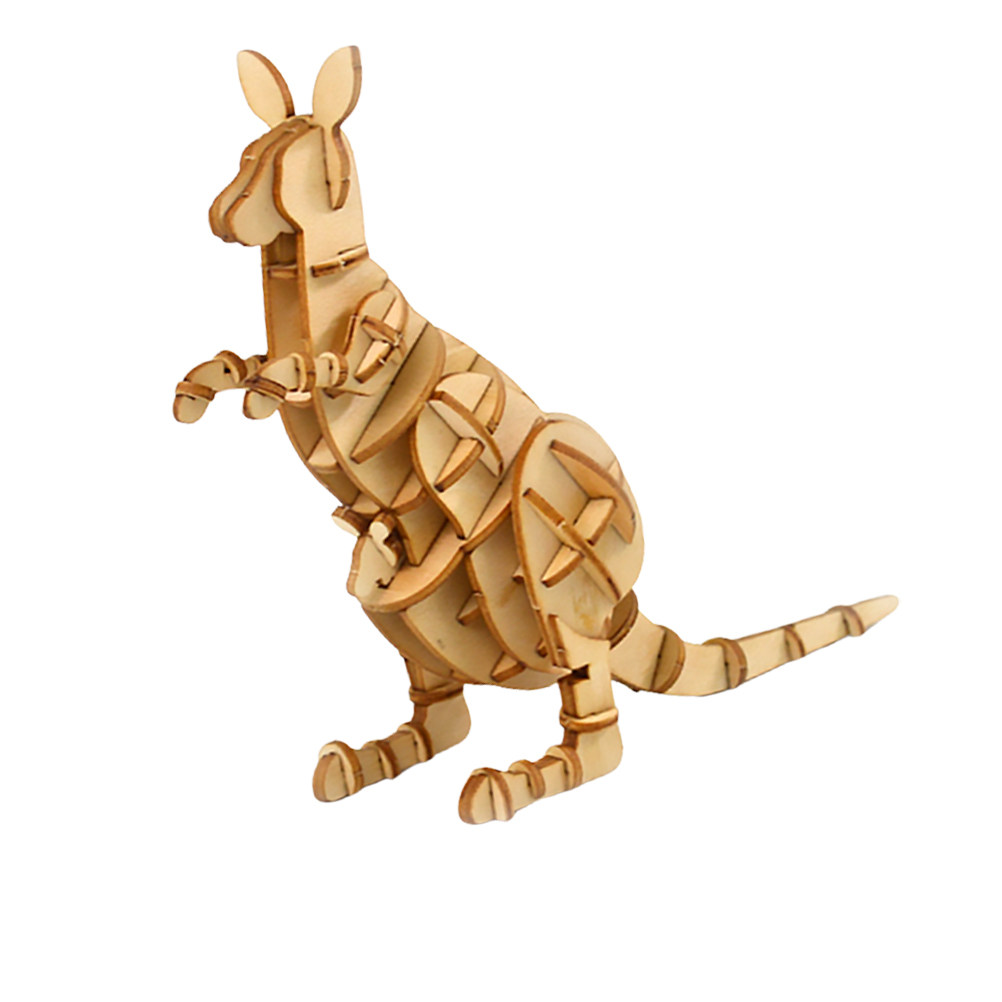 3D Kangaroo Wooden Puzzle Hand - огляд і ціна Kangaroo Kids Education