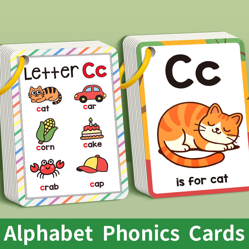 27Pcs/set Learning Card Cartoo - огляд і ціна Flash Card Alphabet